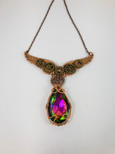 Load image into Gallery viewer, steampunk angel necklace