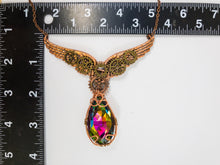 Load image into Gallery viewer, clockwork angel necklace with measurement