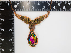 clockwork angel necklace with measurement