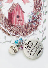 Load image into Gallery viewer, Thank you for raising the man of my dream necklace (example)