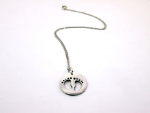 Load image into Gallery viewer, Baby Footprint pendant