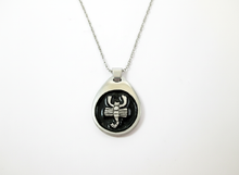 Load image into Gallery viewer, Scorpio Pendant on a metal chain