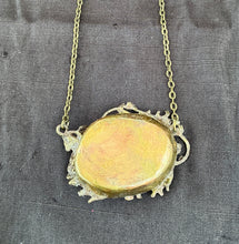 Load image into Gallery viewer, showing copper back of the pendant