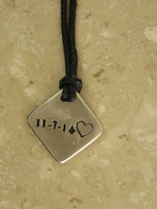 sample of pendant back engraving-numbers