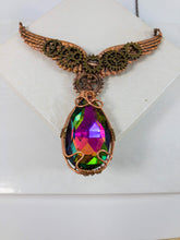 Load image into Gallery viewer, vintage inspired angel wings necklce