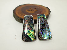 Load image into Gallery viewer, abalone shell earrings