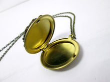 Load image into Gallery viewer, inside look of locket necklace