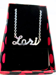 name pendant