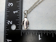 Load image into Gallery viewer, penguin necklace with measurement