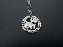 Load image into Gallery viewer, west highland terrier dog necklace