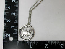Load image into Gallery viewer, terrier necklace with measurement