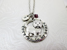 Load image into Gallery viewer, forever in my heart westie dog with personalization