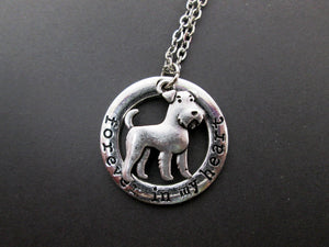 airedale terrier necklace