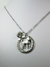 Load image into Gallery viewer, personalized airedale terrier dog necklace