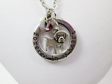Load image into Gallery viewer, labrador retriever necklace with personalization