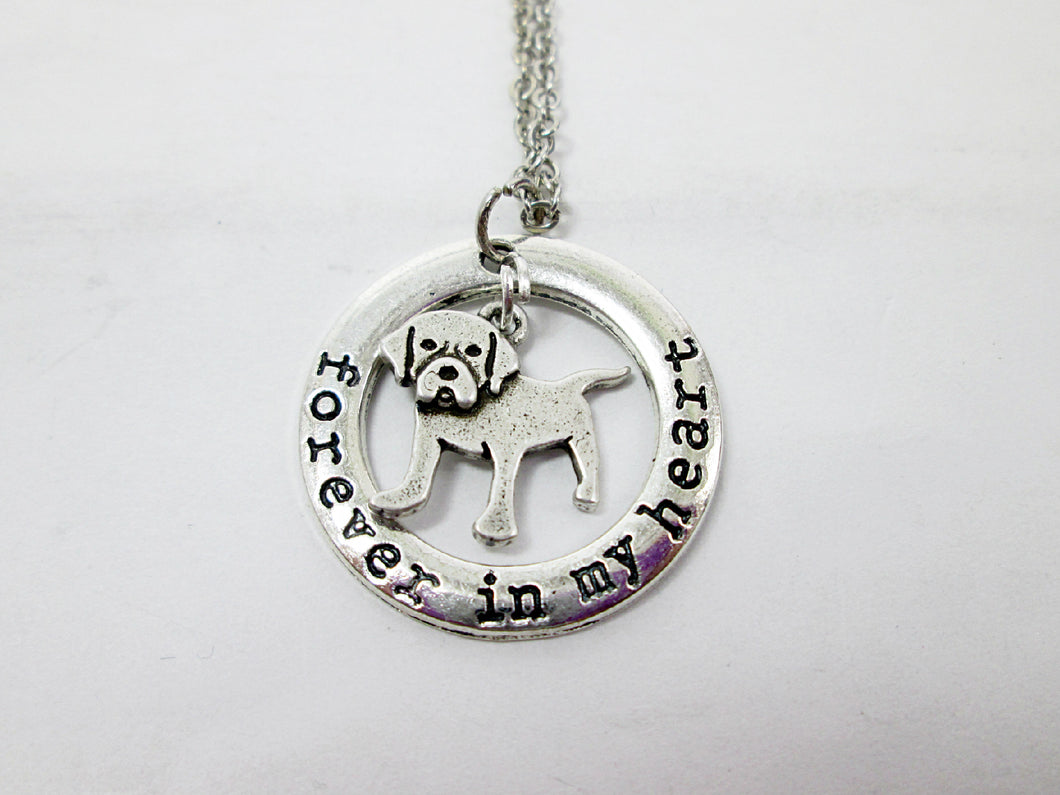 labrador necklace