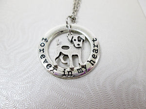 jack russell terrier dog necklace