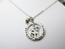 Load image into Gallery viewer, Jack Russell Necklace with personalization