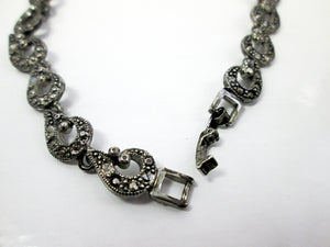 fancy links metal chain necklace