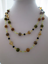 Load image into Gallery viewer, multi gemstones beaded necklace