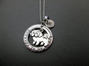personalized shih tzu dog necklace