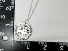 Load image into Gallery viewer, shih tzu dog necklace with measurement