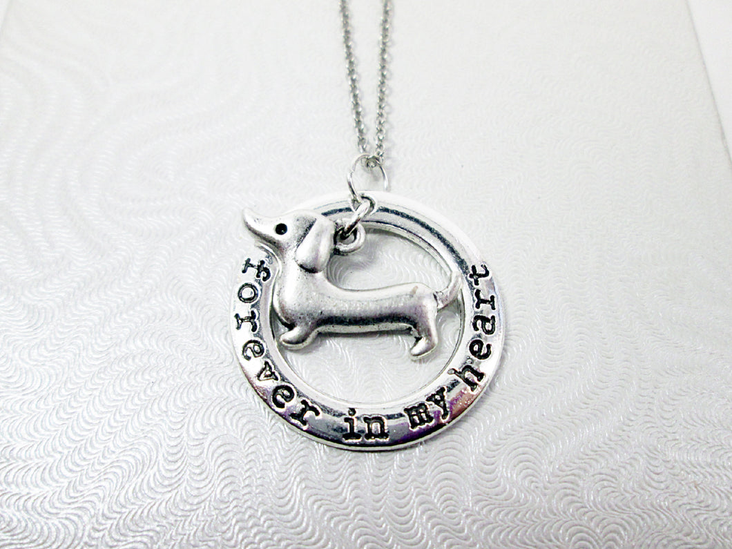 dachshund sausage dog necklace