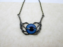 Load image into Gallery viewer, steampunk claw eye pendant