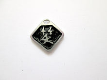 Load image into Gallery viewer, Chinese symbol of laugh pendant with black background.