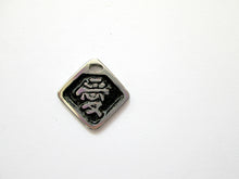 Load image into Gallery viewer, Kanji symbol for Love pendant with black background.
