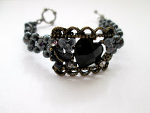 Load image into Gallery viewer, antique bronze fancy magnetic bracelet for woman
