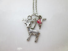 Load image into Gallery viewer, moose necklace with personalization