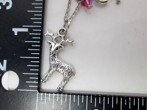 moose necklace with measurement