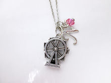 Load image into Gallery viewer, ferries wheel carnival necklace
