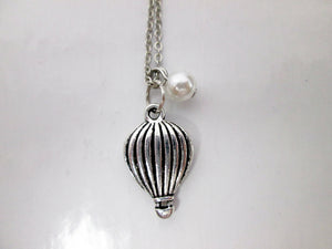 hot air balloon necklace