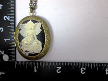 Load image into Gallery viewer, large fairy locket with measurement