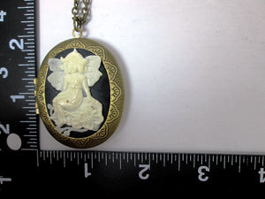 large fairy locket with measurement