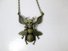 Load image into Gallery viewer, bee monster necklace