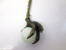 Load image into Gallery viewer, dragon claw pendant necklace