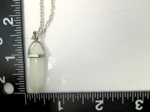point necklace with measurement