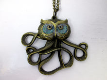 Load image into Gallery viewer, Owlctopus necklace