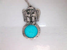 Load image into Gallery viewer, glow in the dark gargoyle pendant necklace