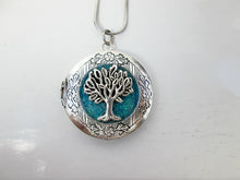 Load image into Gallery viewer, tree of life locket necklace