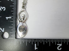 Load image into Gallery viewer, fertility goddess charm with measurement