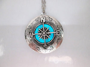 glow compass necklace