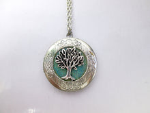 Load image into Gallery viewer, tree of life locket necklace
