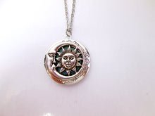 Load image into Gallery viewer, sun and moon necklace