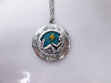 Load image into Gallery viewer, mermaid locket necklace