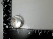 Load image into Gallery viewer, back view of locket with measurement