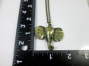 large elephant necklace with measurement